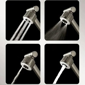 تصویر شیر روشویی تلسکوپی نمایشگر دار 360درجه لوکس - دودی 