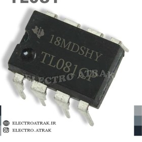 تصویر آیسی آپ امپ TL081 TL081 Op Amp IC
