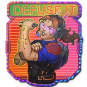 تصویر خرید Sticker Defuse It Holo آیتم استیم 