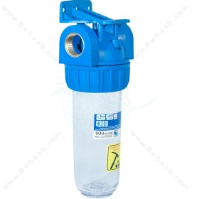 تصویر هوزینگ 10 اینچ ورودی 1/4-1 اینچ سوفیلتر Water Filter Housing 10 inch with 1-1/4 inch input soufilter