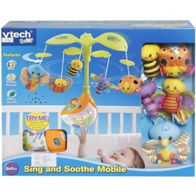تصویر آویز تخت مدل Musical Light Bean Mobile (VTECH) 