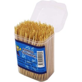 تصویر خلال دندان بامبو 