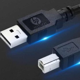تصویر کابل پرینتر hp اورجینال اصلی 