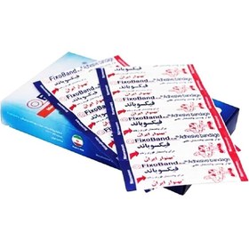 تصویر چسب زخم فیکسوباند بسته 100 عددی Fixoband Adhesive Bandage Pack of 100