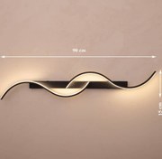 تصویر چراغ دیواری مدل موج 