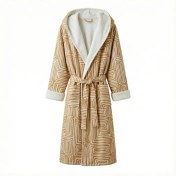 تصویر حوله ربدوشامبر خوشخواب مدل درنا 