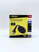 تصویر دانگل HDMI CAST مدل Chromecast IFORTECH CHROMECAST TV STREAMING DEVICE BY GOOGLE 4K