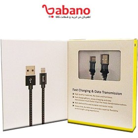 تصویر کابل لایتنینگ بودی Budi M8J144 Lightning Cable 