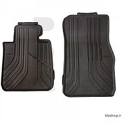 تصویر کفپوش خودرو بی ام دبلیو سری ۲ کد اتاق F23 مشکی لاستیکی 