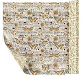 تصویر کاغذ کادو دورو ایمان طرح کرافت 3 کد0335 (25 تایی) 