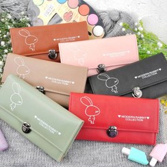 تصویر کیف پول زنانه مدرن رابیت کد KZD287-20 