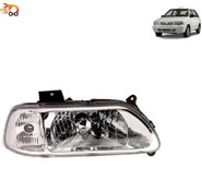 تصویر چراغ جلو اس ان تی مدل SNTK31H-1R سمت راست مناسب پراید ۱۳۱ بدون موتور 