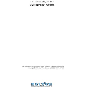 تصویر دانلود کتاب The Chemistry of the Cyclopropyl Group شیمی گروه سیکلوپروپیل