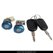 تصویر قفل درب های جانبی پژو ۴۰۵ ساچمه ای نصیر لوازم 