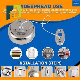 تصویر بند رخت دایره هتلی 