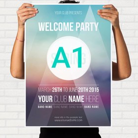 تصویر پوستر (90 × 60) A1 