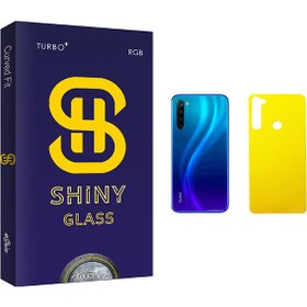 تصویر محافظ پشت گوشی آتوچبو مدل Shiny Glass مناسب برای گوشی موبایل شیائومی Redmi Note 8 - مشکی 