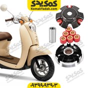 تصویر کلاچ جلو کامل موتورسیکلت هوندا اسکوپی scoopy 50 