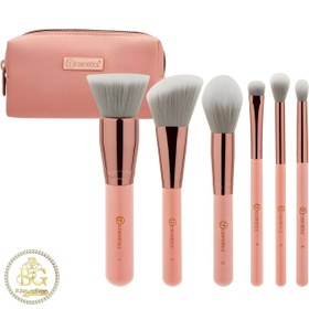 تصویر ست براش 6 عددی bh مدل Petite Chic BH Petite Chic 6 piece brush set