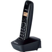 تصویر تلفن بی سیم پاناسونیک مدل KXTG1611 Panasonic KX-TG1611 Black Digital Cordless Phone