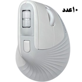 تصویر ماوس بی‌سیم بیاند مدل BM-1910 RF Beyond BM-1910 RF Vertical Wireless Optical Mouse