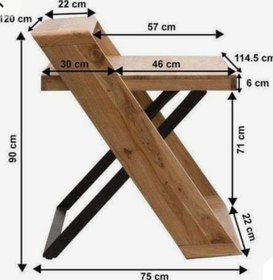 تصویر میز مطالعه مدل Ch102 