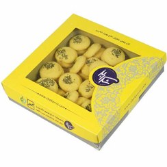 تصویر نان برنجی زعفرانی لقمه شکرریز 