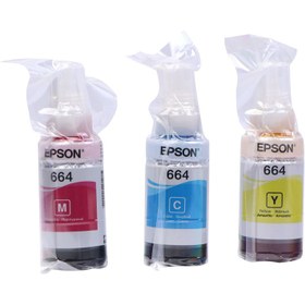 تصویر پک چهار رنگ جوهر EPSON 664 Epson 664 Color ink Pack Of 4