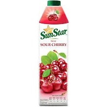 تصویر نکتار پالپ دار آلبالو سان استار 