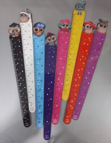 تصویر خط کش چوبی 15cm