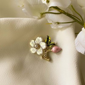 تصویر گل سینه طرح 72 