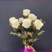 تصویر دسته گل مصنوعی وارداتی رز 