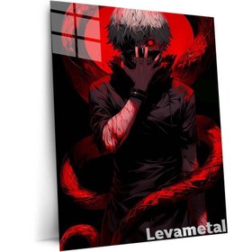 تصویر متال پوستر کن کانکی Ken Kaneki از انیمه توکیو غول Tokyo Ghoul با کد A-205 