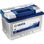 تصویر باتری باطری 12V 65 Ah 650A Efb Start Stork Dynamic Blue D54 سال تولید 2021 Varta 