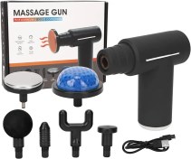 تصویر ماساژور تفنگی (گان) حرارتی DS-882 DS-882 MASSAGE GUN HOT COMPRESS COLD COMPRESS