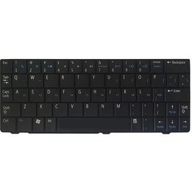 تصویر کیبرد لپ تاپ دل Mini9 مشکی ا Keyboard Laptop Dell Mini9 Keyboard Laptop Dell Mini9