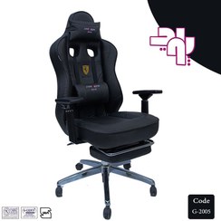 تصویر صندلی گیمینگ DXRacer مدل G4000 زیرپایی دار 