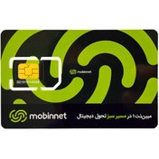 تصویر سیم کارت اینترنت مبین نت همراه با بسته ۳۰۰ گیگ یکساله 