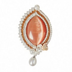 تصویر گل سینه سنگ چشم گربه نارنجی 