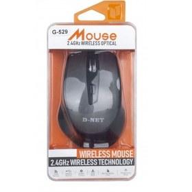 تصویر ماوس بی سیم دی نت مدل G-529 ا D-Net G-529 Wireless Mouse D-Net G-529 Wireless Mouse