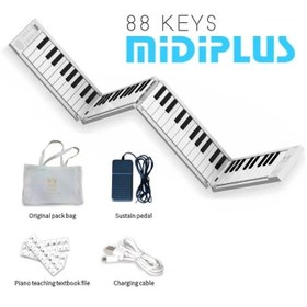 تصویر پیانو تاشو میدی پلاس مدل 01 