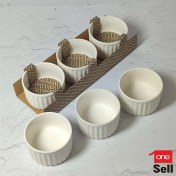 تصویر پیاله ایکیا سه عددی گرانیت 