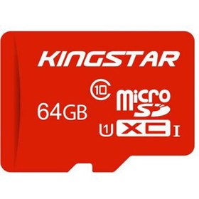 تصویر کارت حافظه MicroSD کینگ استار MicroSDHC Class 10 UHS- I U1 ظرفیت 64 گیگابایت MicroSDHC Class 10 UHS- I U1 64GB