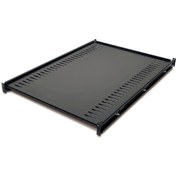 تصویر سینی کیبورد کشویی رکمونت – APC Sliding Keyboard Shelf – مدل AR8122BLK APC Fixed Shelf - 250lbs/114kg, Black