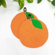 تصویر دستگیره آشپزخانه پرتقالی 