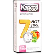 تصویر کاندوم تاخیری 7 کاره کاپوت Kapoot 7 Hot Time Tropical