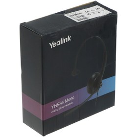 تصویر هدست مونو یالینک YHS34 Yealink YHS34 Mono Headset