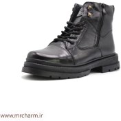 تصویر نیم بوت چرم مردانه mrc1122-07 