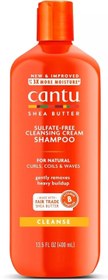 تصویر شامپو موی فر کانتو حاوی شی باتر Cantu Shea Butter Shampoo