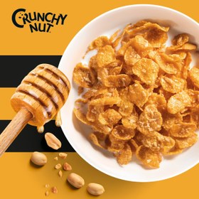 تصویر غلات صبحانه Kellogg’s Crunchy Nut – پرک ذرت با بادام‌زمینی و عسل 